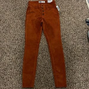 NWT Old Navy Rockstar Corduroy Pants